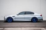 BMW M5 on Candy-Blue Wheels by EAS 2016 года